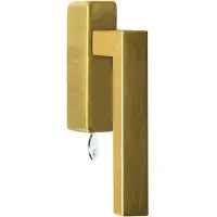 Formani Basics BSQ1-DKLOCK-O draaikiepgarnituur afsluitbaar - PVD mat goud