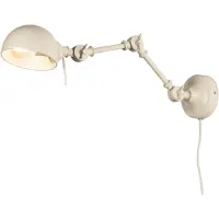 Lumidora Wandlamp 75107 - Voor binnen - DIEGO - E14 - Beige - Zand - Metaal