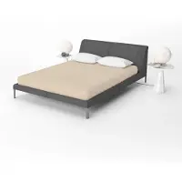 Beau Maison Hoeslaken - Jersey - Zand - 80/90/100x200cm