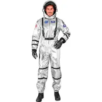 Widmann Astronauten kostuum zilver Remi heren