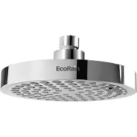 EcoRain 30% Waterbesparende Regendouchekop Josh 15 CM Rond - Hoge Druk - Universele Aansluiting - Anti-kalk Douchekop - 2 jaar garantie - Chroom