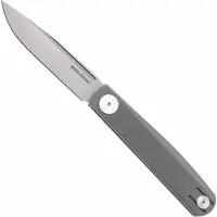 Real Steel G-Slip Compact 7869 Bead Blasted VG10, Grey G10, zakmes, Ostap Hel design