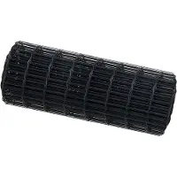 vidaXL Euro Hek 0,6 x 25 m PVC-gelaagd ijzer Grijs