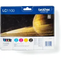 Brother Inktcartridge LC-1100VALBP 4-kleuren Multipack