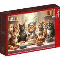 Alipson Puzzle Pastry Cats in Action Puzzel (1000 stukjes)