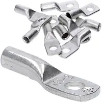 Kalitec 10 stuks HR1-3 standaard buiskabelschoenen 1,0-1,5 mm² M3 I zonder kijkgat I Made in Germany