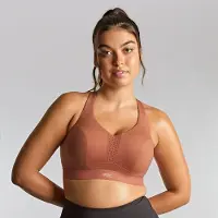 Panache - Endurance Wired Non Padded Sport BH - Sienna Rose - 75C