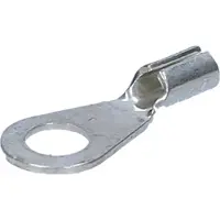 Kalitec Verpakking met 10 stuks soldeerkabelschoenen ringvorm 1,5-2,5 mm² M5 messing vertind DIN 64211