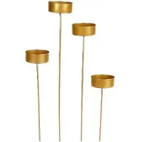 HBX natural living Kaarshouder Goud Ø4.5 cm