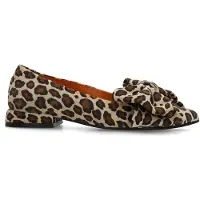 Manfield Leopard suède loafers | Maat 39