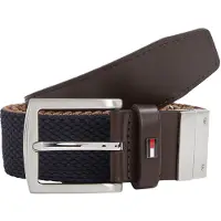 Tommy Hilfiger Riem 'DENTON' navy / lichtbruin
