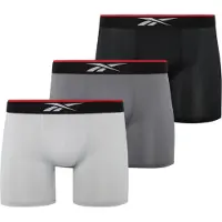 Reebok Glynn shorts - Medium - Black/Grey Marle/Charcoal Marle