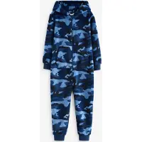 Next Nachtkledij lichtblauw / donkerblauw / zwart