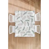 KitchenYeah Kerst Tafelkleed - Kerstmis Decoratie - Tafellaken - Kerst - Patronen - Takken - 130x170 cm - Kerstmis Versiering - Tafeldecoratie Kerstmis - Kerstdecoratie tafel - Tafelversiering