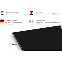 KitchenYeah Spatscherm keuken 120x80 cm - Kookplaat achterwand Pastel - Minimalisme - Vormen - Muurbeschermer - Spatwand fornuis - Hoogwaardig aluminium