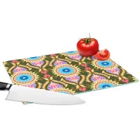 KitchenYeah Glazen Snijplank - 28x20 - Design - Orient - Retro - Snijplanken Glas
