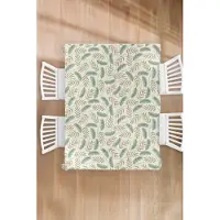 KitchenYeah Kerst Tafelkleed - Kerstmis Decoratie - Tafellaken - Kerst - Patronen - Takken - 150x200 cm - Kerstmis Versiering - Tafeldecoratie Kerstmis - Kerstdecoratie tafel - Tafelversiering
