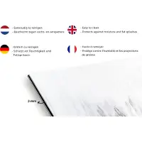 KitchenYeah Spatscherm keuken - Verf - Design - Abstract - Spatwand - 120x80 cm - Achterwand keuken - Spatscherm