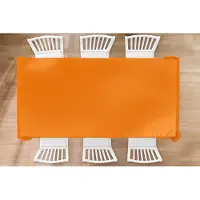 KitchenYeah Tafelkleed - Tafellaken - 260x130 cm - Oranje - Seizoenen - Herfst - Kleur - Binnen en Buiten