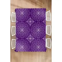 KitchenYeah Kerst Tafelkleed - Kerstmis Decoratie - Tafellaken - Patronen - Kerst - Sneeuw - 180x260 cm - Kerstmis Versiering - Tafeldecoratie Kerstmis - Kerstdecoratie tafel - Tafelversiering