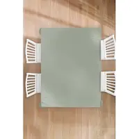 KitchenYeah Tafelkleed - Tafellaken - 150x200 cm - Mintgroen - Effen kleur - Binnen en Buiten