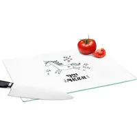 KitchenYeah Glazen Snijplank - 39x28 - Unicorn - Kinderen - Quotes - You are magical - Meisjes - Snijplanken Glas