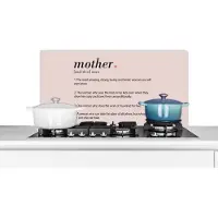 KitchenYeah Spatscherm keuken 80x40 cm - Kookplaat achterwand Mother - Spreuken - Mama definitie - Woordenboek - Quotes - Muurbeschermer - Spatwand fornuis - Hoogwaardig aluminium