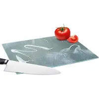 KitchenYeah Glazen Snijplank - 28x20 - Acrylverf - Design - Abstract - Snijplanken Glas