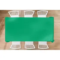 KitchenYeah Tafelkleed - Tafellaken - 260x130 cm - Groen - Bos - Kleuren - Binnen en Buiten