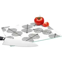 KitchenYeah Glazen Snijplank - 28x20 - Lampion - Patronen - Lampen - Snijplanken Glas