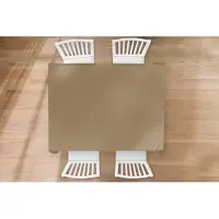 KitchenYeah Tafelkleed - Tafellaken - 170x130 cm - Palet - Beige - Interieur - Binnen en Buiten