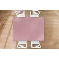 KitchenYeah Tafelkleed - Tafellaken - 170x130 cm - Roze - Kleuren - Interieur - Effen - Kleur - Binnen en Buiten
