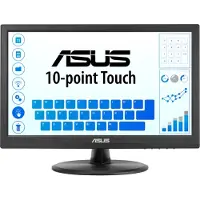 Asus Touch VT169HE Touchscreen monitor Energielabel C (A - G) 39.6 cm (15.6 inch) 1920 x 1080 Pixel 16:9 5 ms HDMI, VGA IPS LED