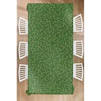 KitchenYeah Kerst Tafelkleed - Kerstmis Decoratie - Tafellaken - Kerstmis - Patronen - Zuurstok - Sterren - 150x300 cm - Kerstmis Versiering - Tafeldecoratie Kerstmis - Kerstdecoratie tafel - Tafelversiering