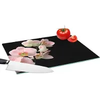 KitchenYeah Glazen Snijplank - 39x28 - Orchidee - Bloemen - Roze - Stilleven - Flora - Snijplanken Glas