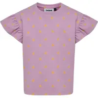 Hummel Shirt oker / lila