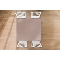 KitchenYeah Tafelkleed - Tafellaken - 100x100 cm - Roze - Palet - Oud - Effen - Oudroze - Binnen en Buiten