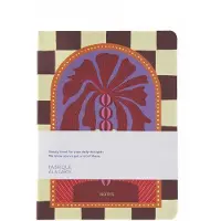 A-Journal Fabrique - Notitieboek - A5 - Palmboom roze - Gelinieerd