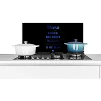 KitchenYeah Spatscherm keuken 70x30 cm - Kookplaat achterwand Mama je hebt ons al - Mama - Quotes - Spreuken - Muurbeschermer - Spatwand fornuis - Hoogwaardig aluminium