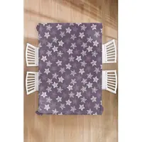 KitchenYeah Kerst Tafelkleed - Kerstmis Decoratie - Tafellaken - Patronen - Christmas - Sterren - 150x220 cm - Kerstmis Versiering - Tafeldecoratie Kerstmis - Kerstdecoratie tafel - Tafelversiering