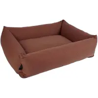 D&D Home - Eden Hondenmand - Waterafstotend & Wasbare Hoes - Maroon - Medium 90x70x22cm