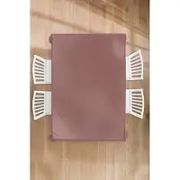 KitchenYeah Tafelkleed - Tafellaken - 130x200 cm - Terracotta - Patronen - Roze - Binnen en Buiten