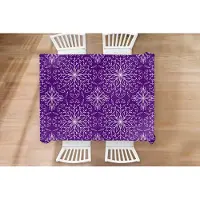KitchenYeah Kerst Tafelkleed - Kerstmis Decoratie - Tafellaken - Patronen - Kerst - Sneeuw - 200x150 cm - Kerstmis Versiering - Tafeldecoratie Kerstmis - Kerstdecoratie tafel - Tafelversiering