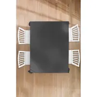 KitchenYeah Tafelkleed - Tafellaken - 130x170 cm - Grijs - Herfst - Seizoenen - Kleuren - Binnen en Buiten