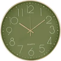 TYME Wandklok Modern Goed leesbaar - Stille 40cm Klok - Analoog -