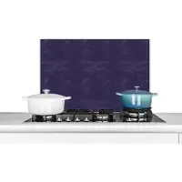 KitchenYeah Muurbeschermer - Leer - Paars - Dieren - Dierenvel - 60x40 cm - Spatwand - Spatscherm keuken