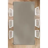 KitchenYeah Tafelkleed - Tafellaken - 150x300 cm - Interieur - Kleuren - Beige - Binnen en Buiten