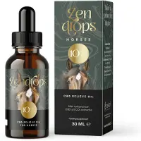 Zendrops Cbd olie paarden 10% hennepzaadolie