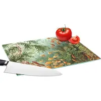 KitchenYeah Glazen Snijplank - 28x20 - Oude meesters - Kunst - Muscinae - Haeckel - Snijplanken Glas
