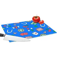 KitchenYeah Glazen Snijplank - 39x28 - Patronen - Casino - Gokkast - Poker - Snijplanken Glas